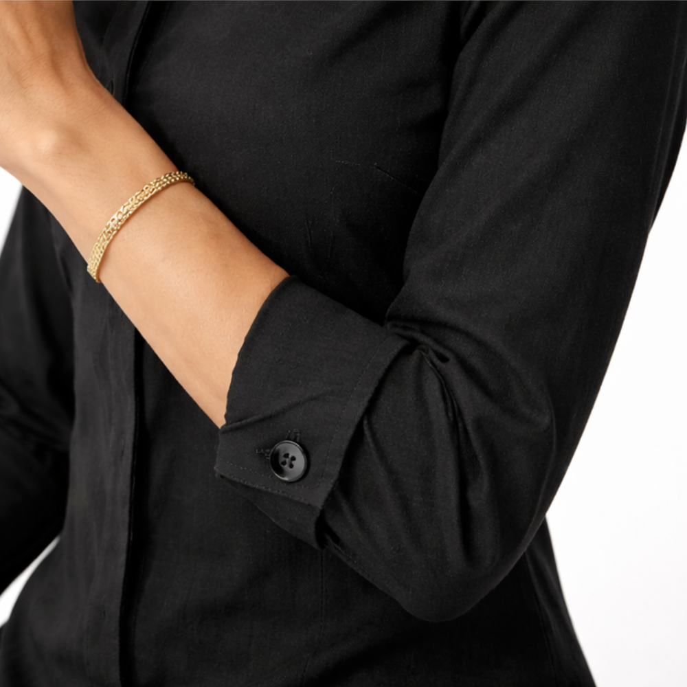 Lana Egyptian Cotton Tiered Shirt Dress