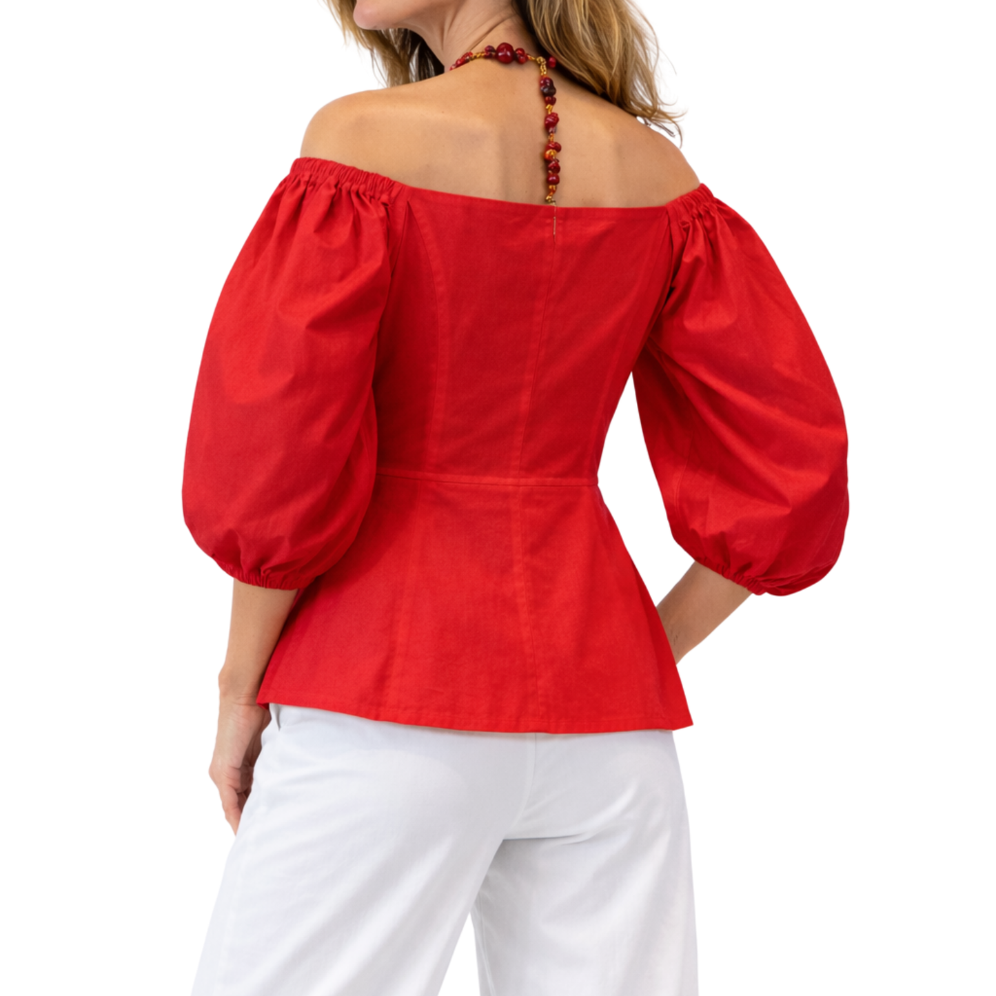 Rochelle Cotton Poplin Top