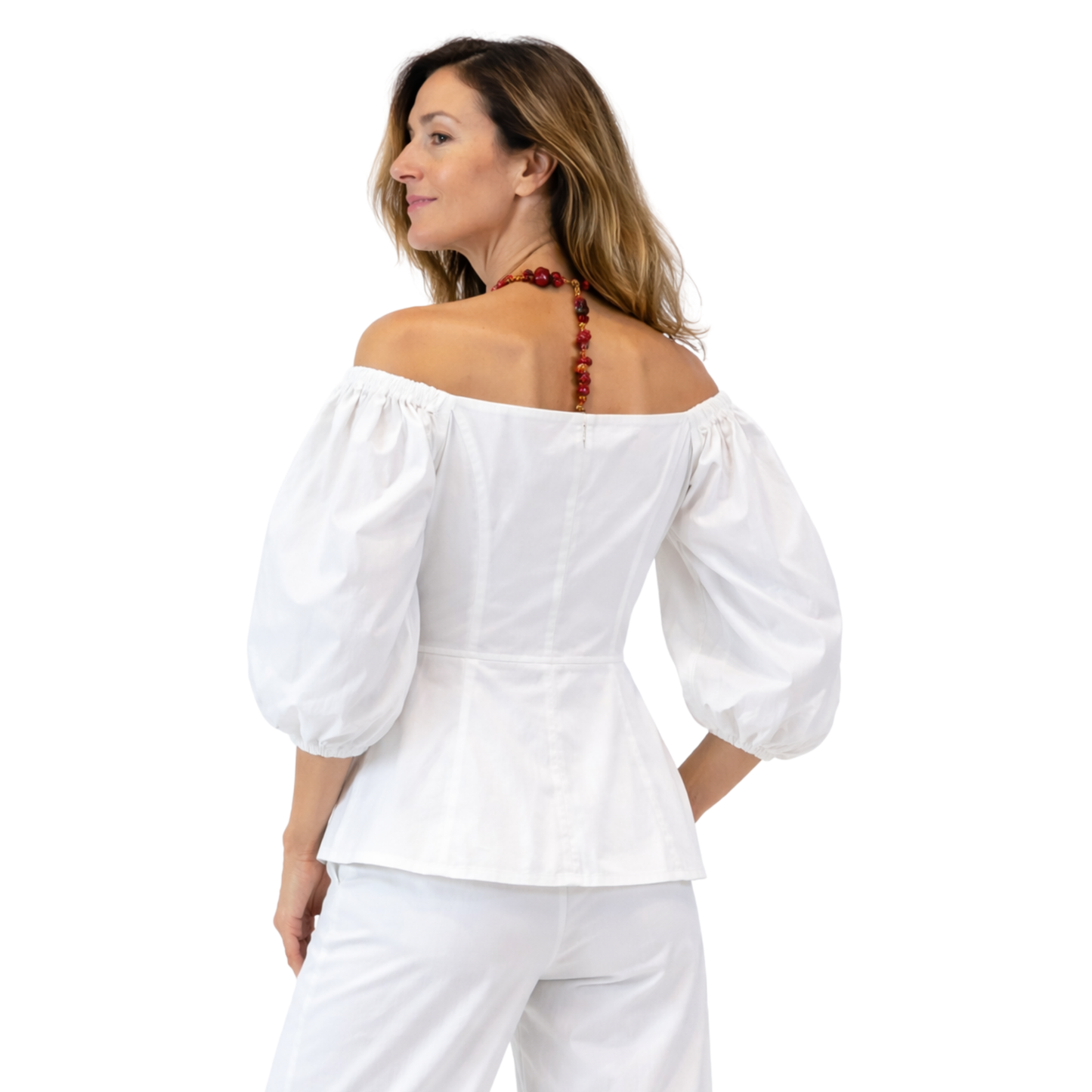 Rochelle Cotton Poplin Top