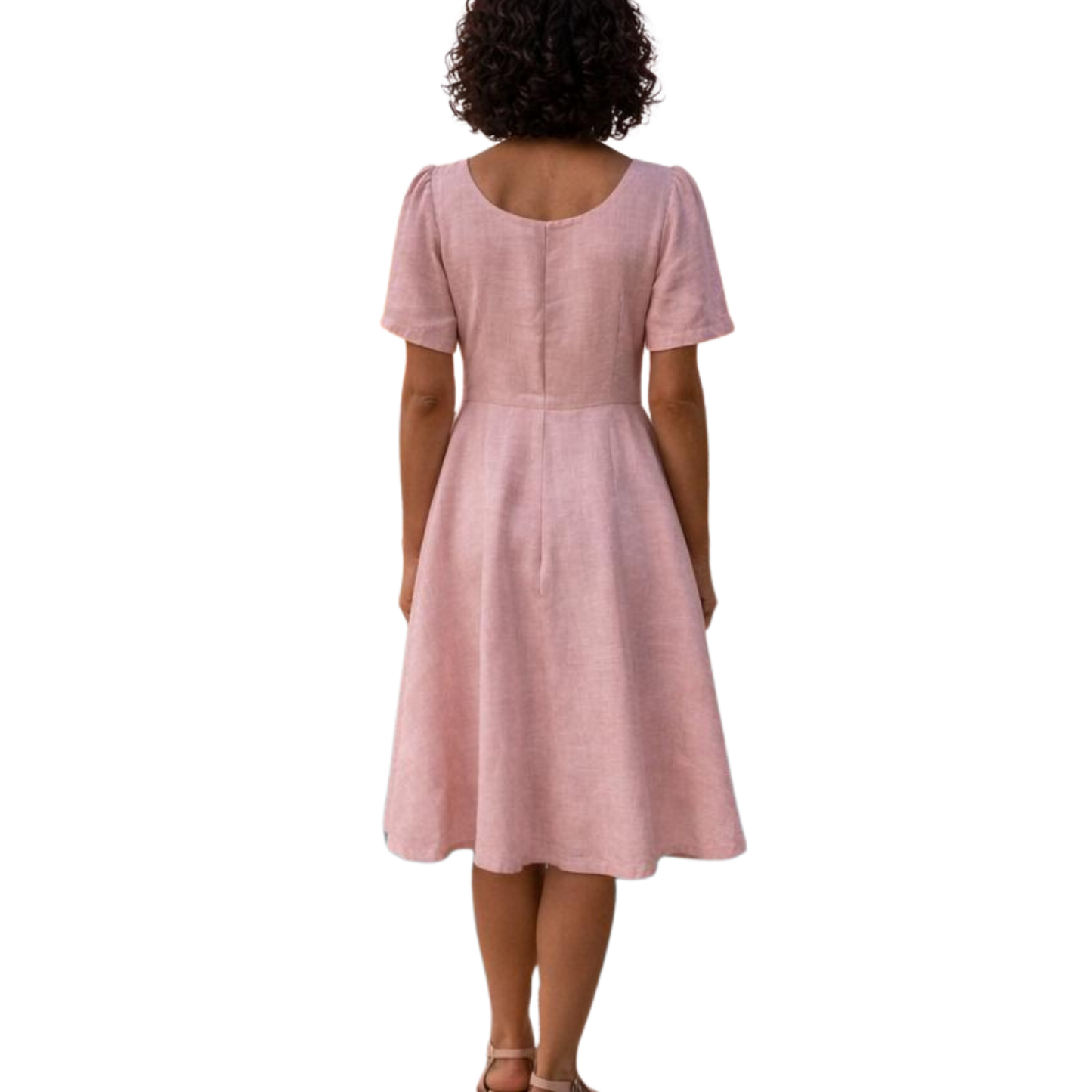 Solene Linen Dress