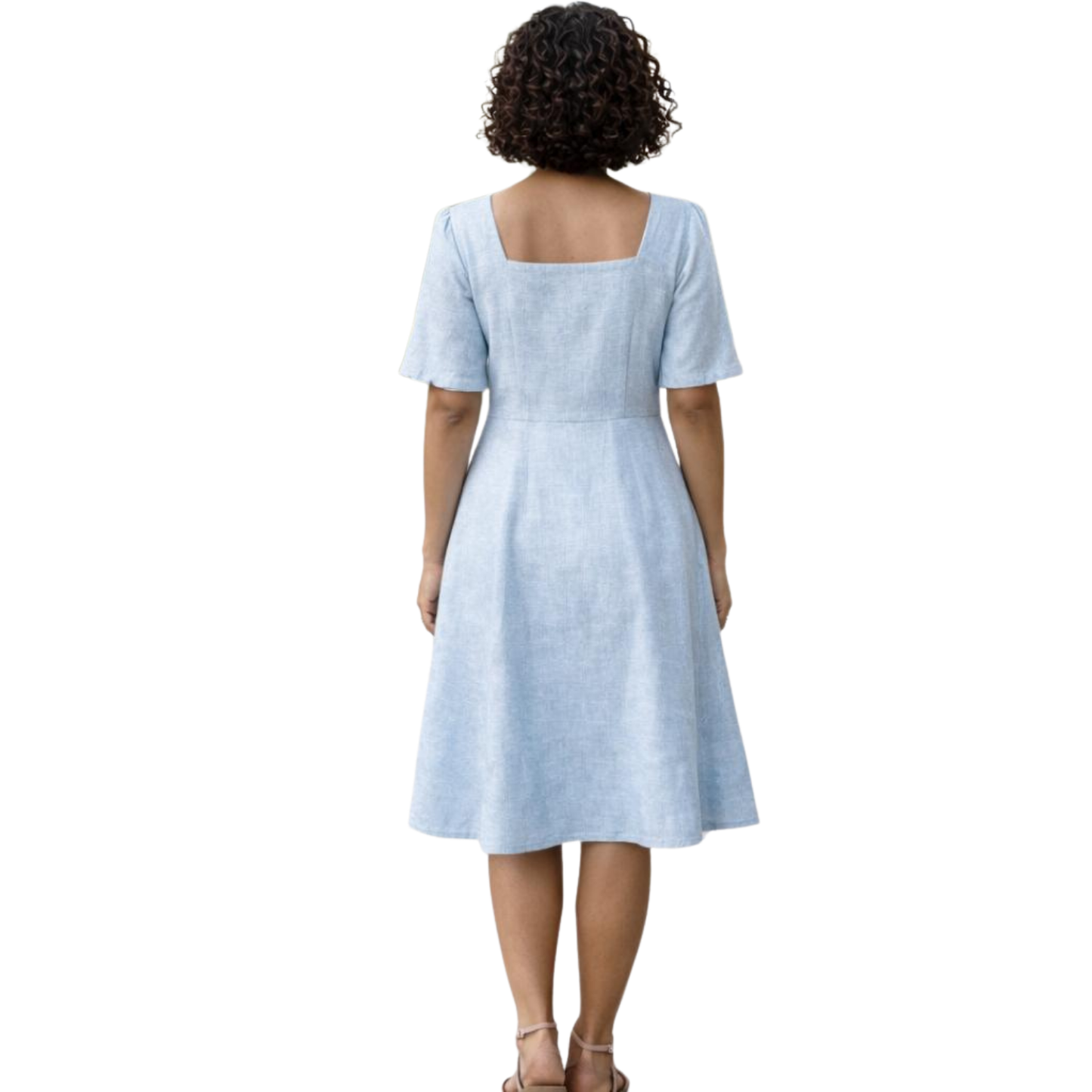 Solene Linen Dress