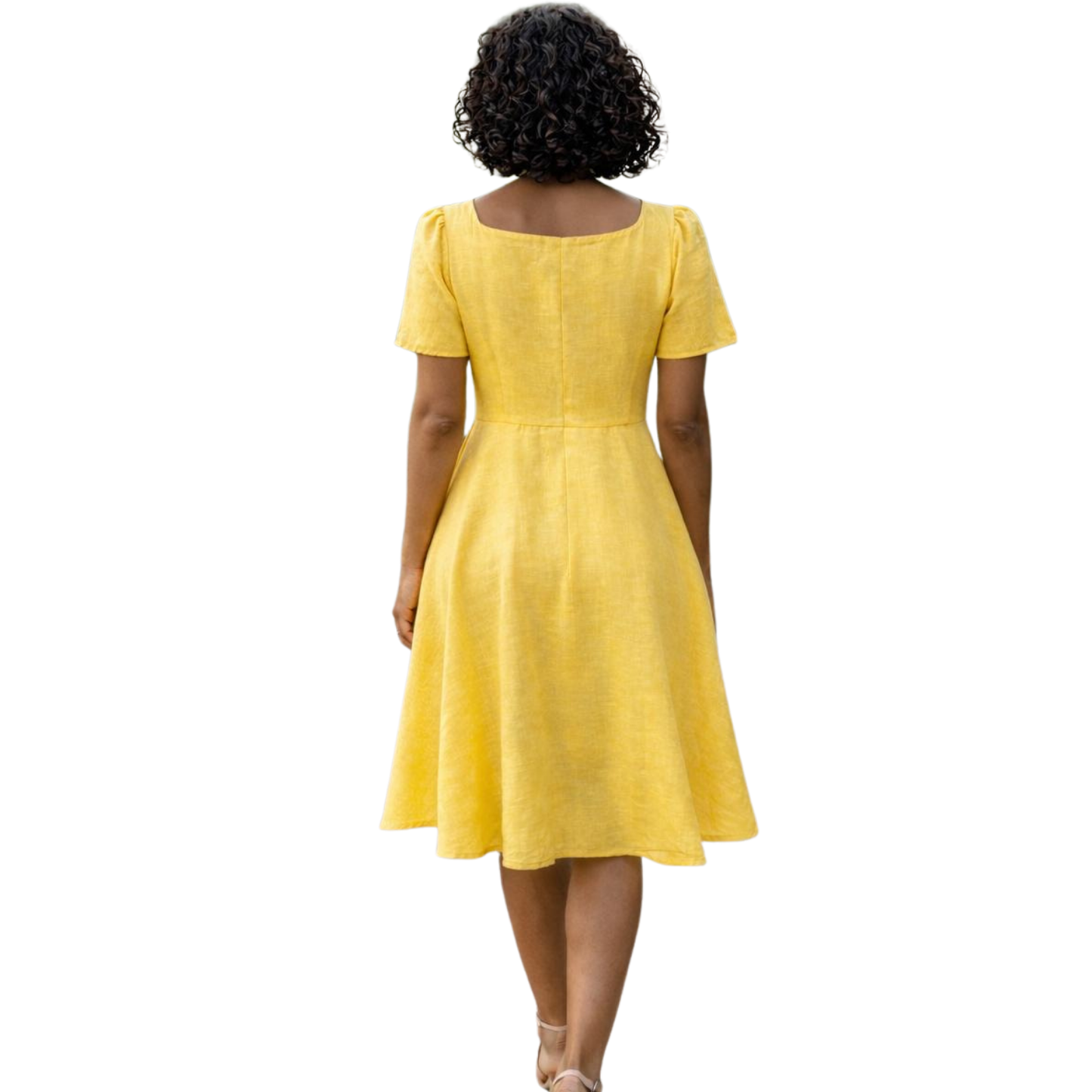 Solene Linen Dress