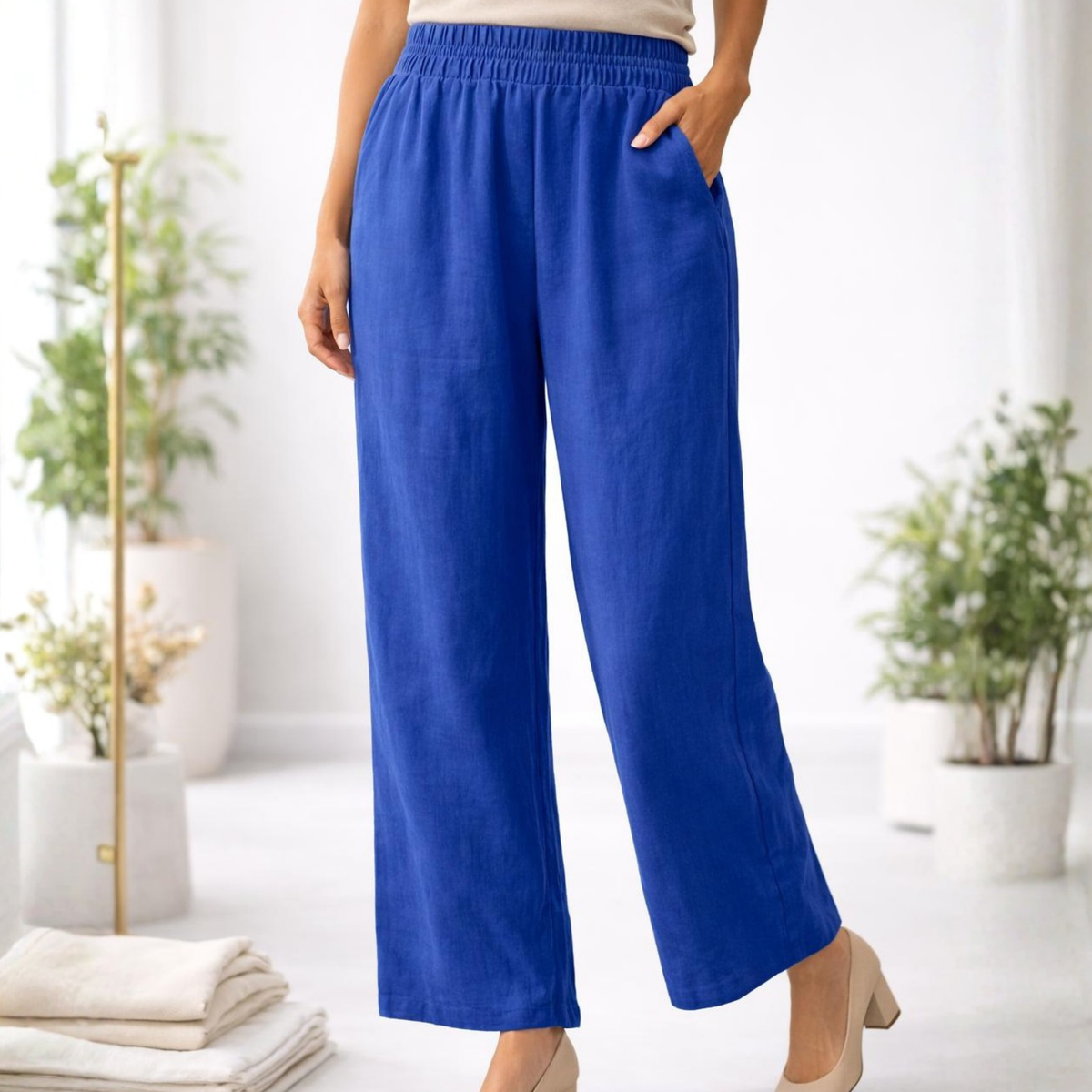 Classic Straight Leg Zoya Pants