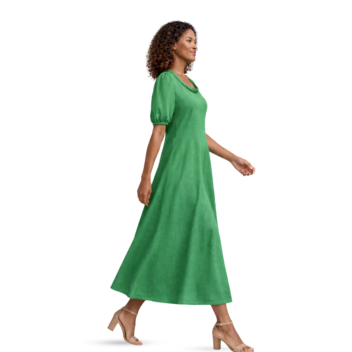 Amari Tencel Silk Sculpt Dress